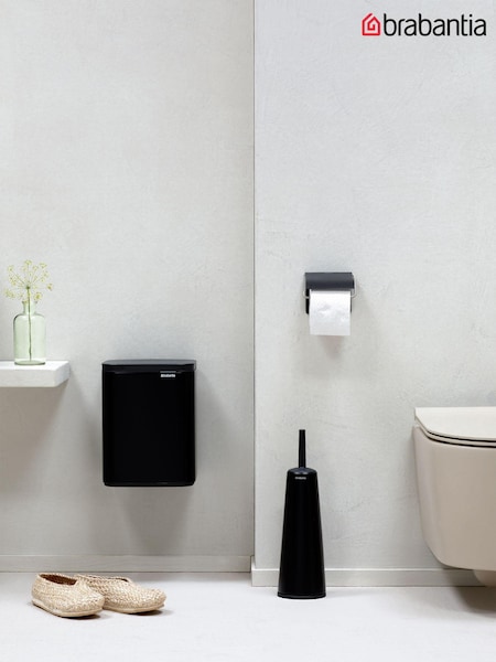 Brabantia Black Bo  Hi 7L Waste Bin (944719) | £40
