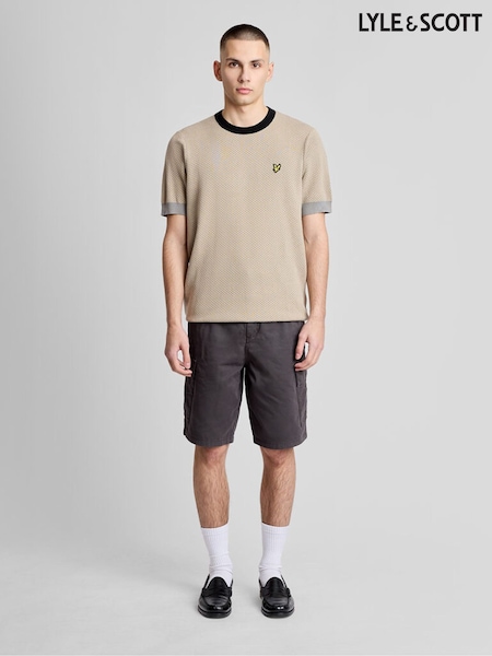 Grey - Regular Lyle & Scott Cargo Shorts