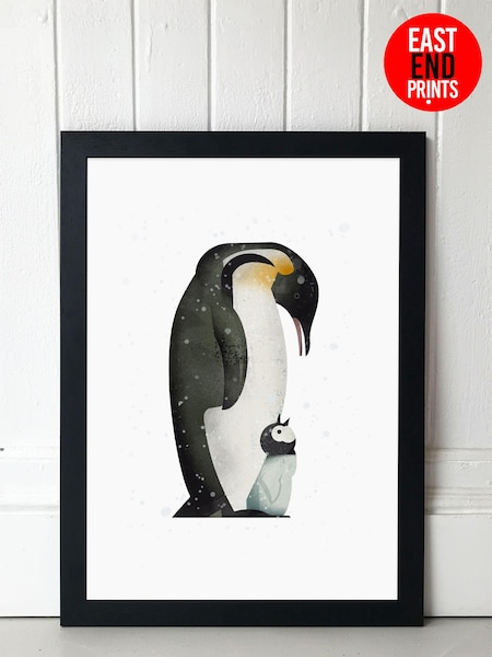 East End Prints Black Penguin Print by Dieter Braun (946886) | £50 - £130