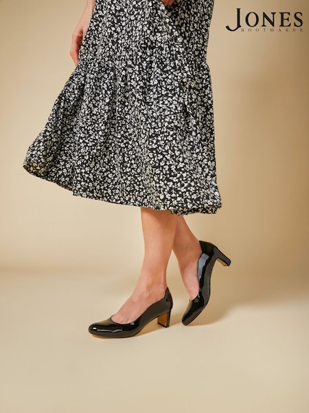 Jones Bootmaker Zoey Leather Court Shoes (948750) | £89