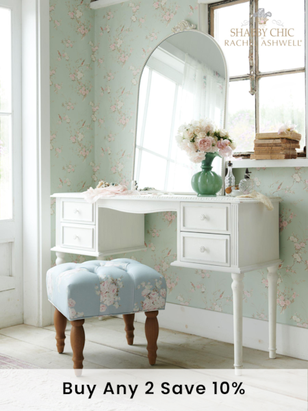 Shabby Chic by Rachel Ashwell® White Juni Dressing Table (951325) | £699