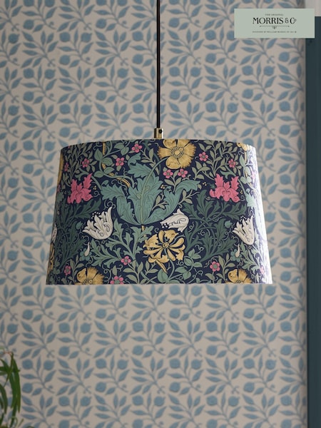 Morris & Co Navy Compton Easyfit Shade (9524R4) | £40