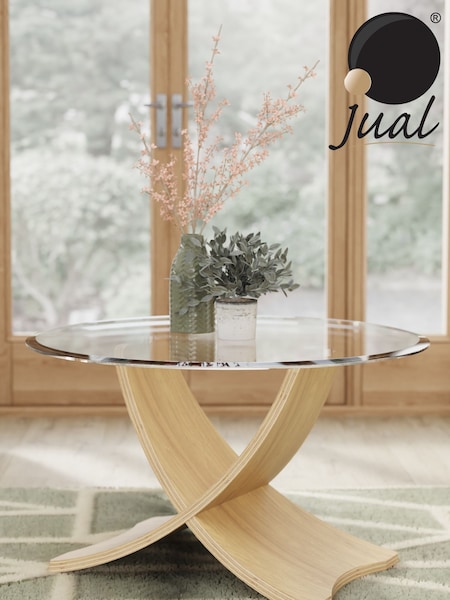 Jual Oak Siena Round Coffee Table (952885) | £325