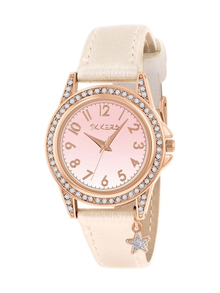 Peers Hardy Tikkers Silver Tone Iridescent Strap Stone Set Watch (953118) | £15