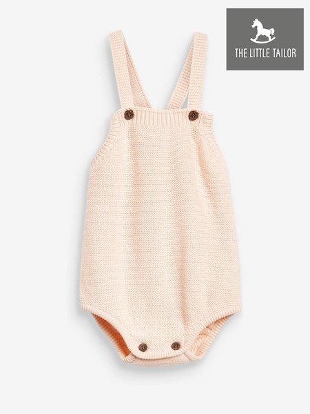 The Little Tailor Stylish Baby Knitted 100% Cotton Romper (953419) | £29