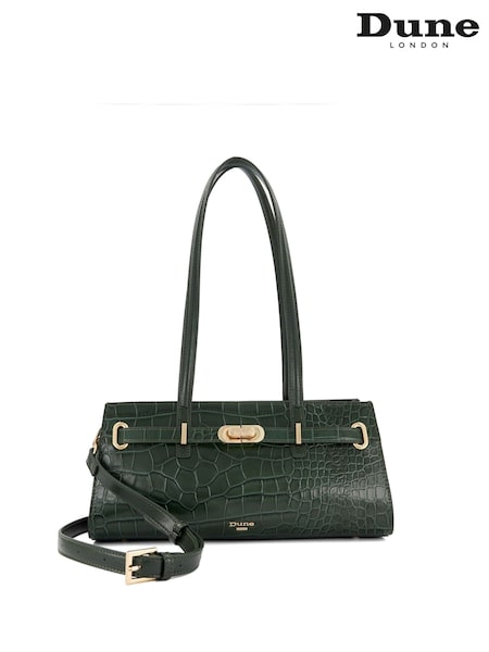 Green - Dune London Depend Tote Bag