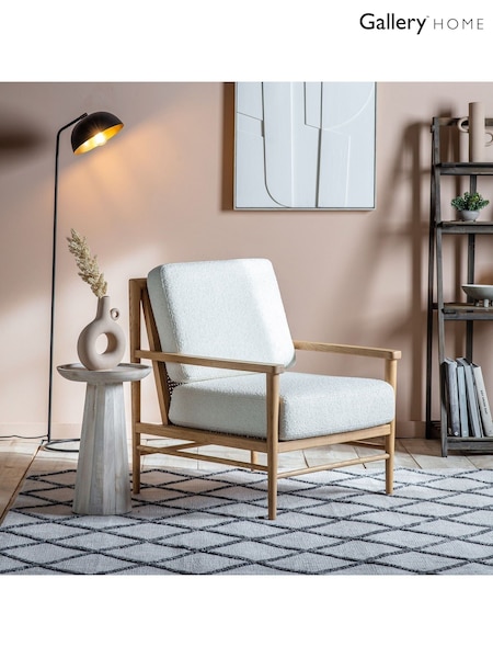 Gallery Home Cream Ohio Armchair (953789) | £525