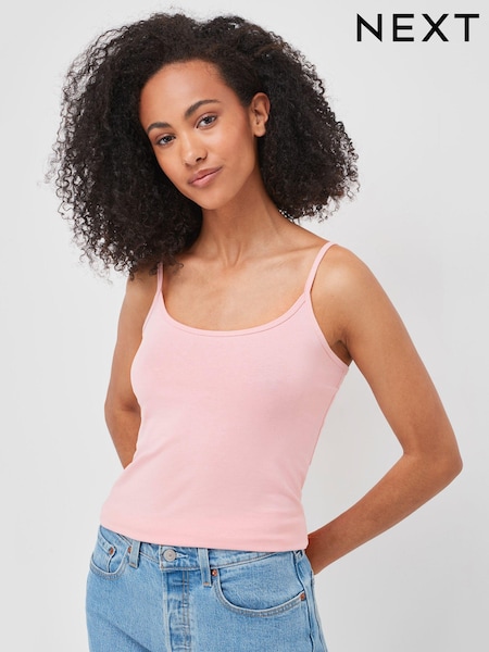 Light Pink Thin Strap Vest (953998) | £6.50