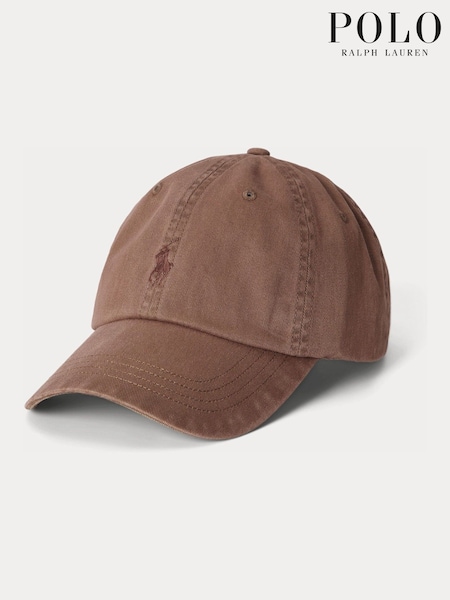 Brown - Regular Polo Ralph Lauren Garment Dyed Classic Cap