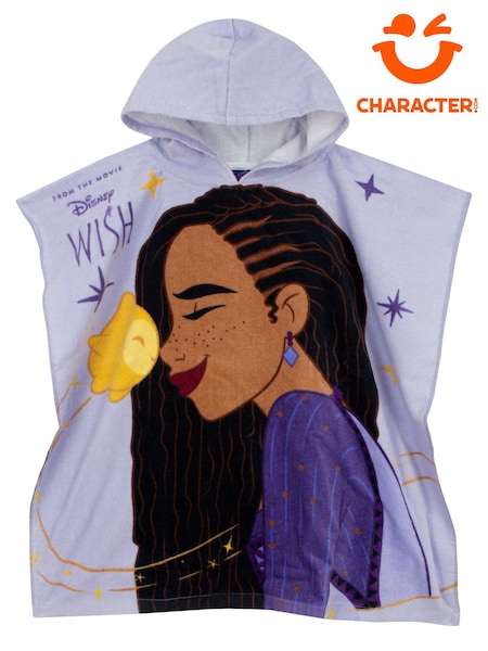 Character Purple Wish 100% Cotton Poncho (955493) | £17