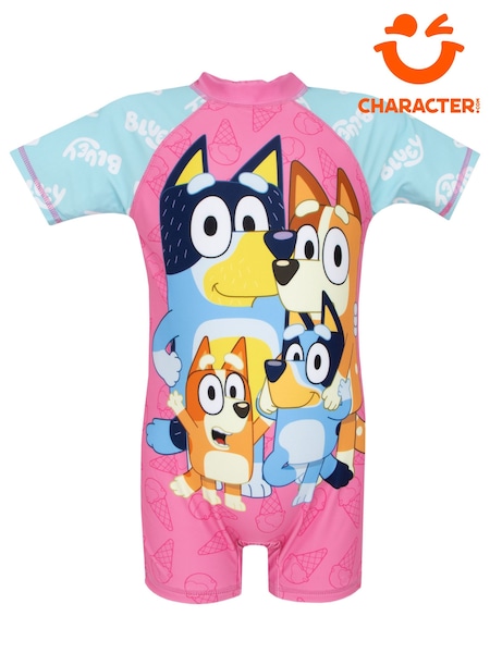 Character Pink Bluey Surfsuit (955585) | £17