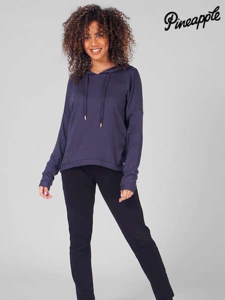 Pineapple Charcoal Dip Hem Hoodie (955932) | £34