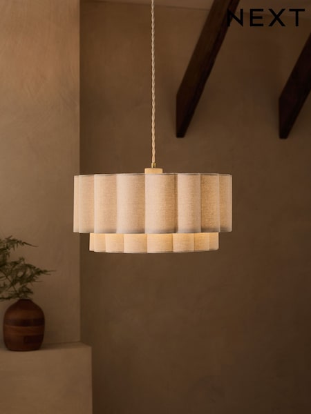 Natural Easy Fit Larson Light Shade (956003) | £50