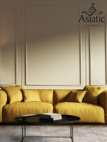 Asiatic Rugs Gold Kuza Border Rug (956119) | £122 - £348