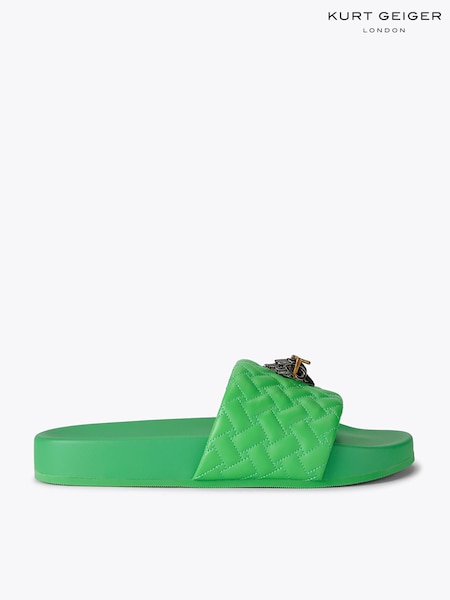Green - Regular Kurt Geiger London Meena Eagle Sandals
