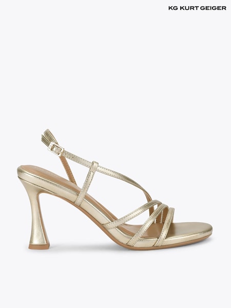 Gold - Kg Kurt Geiger Aero Heeled Sandals