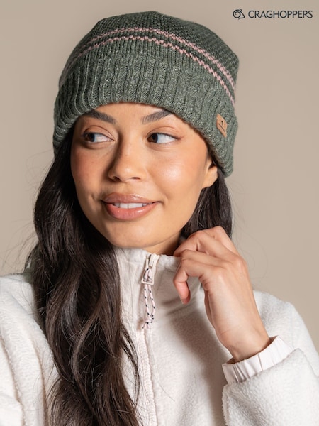 Green - Craghoppers Adalia Beanie