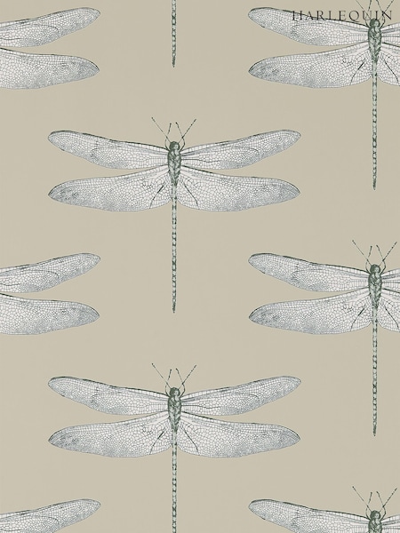 Harlequin Natural Demoiselle 10.05M Wallpaper (959662) | £80