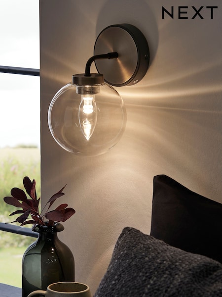 Black Jackson Rechargeable Wireless Wall Light (959992) | £50