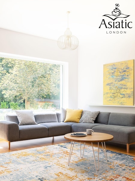 Asiatic Rugs Yellow Nova Illusion Rug (960582) | £48 - £233