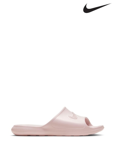 Nike Light Pink Victori One Shower Sliders (961163) | £25