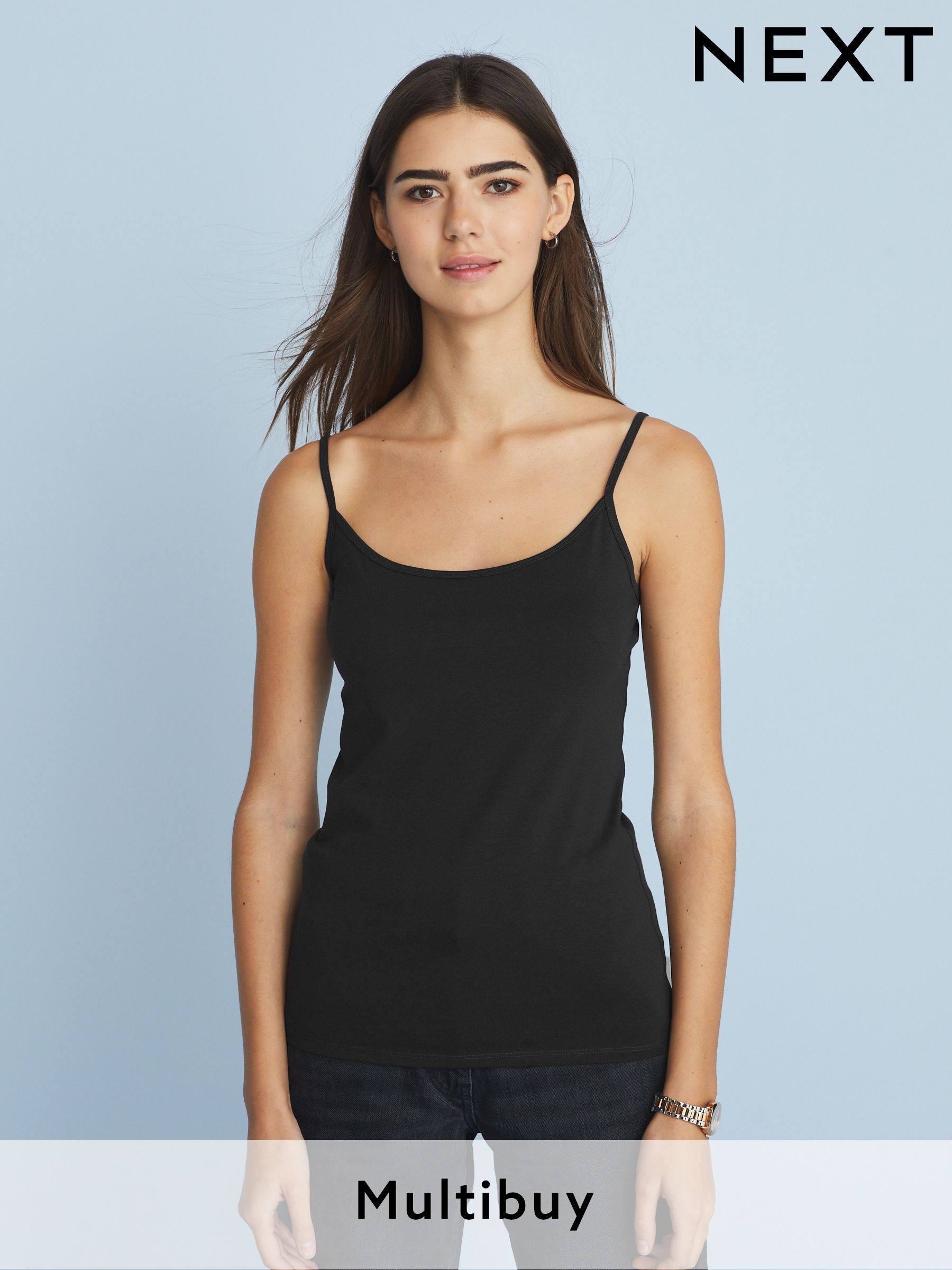Womens Strappy Tops Strappy Cami Vests Next UK