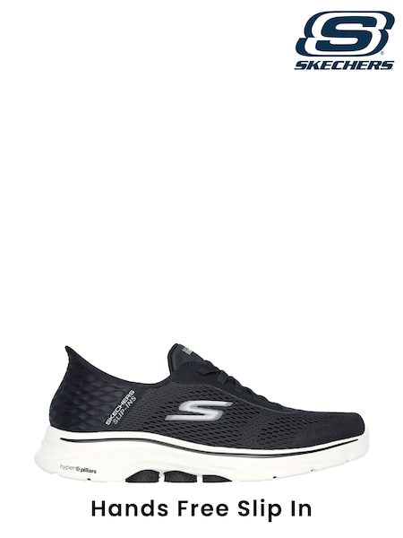 Skechers Black Go Walk 7 Slip In Trainers (962459) | £94