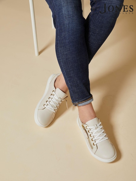 Jones Bootmaker Ladies Side Zip Casual Trainers (962780) | £79