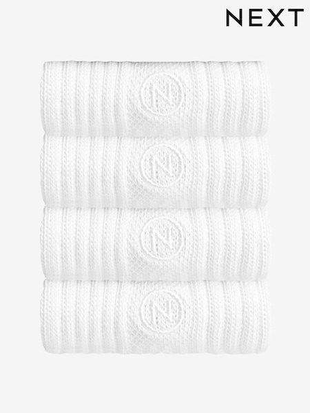 White Sports Socks 4 Pack (963863) | £14