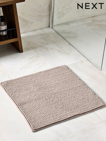 Mink Brown Bobble Bath Mat (965682) | £7