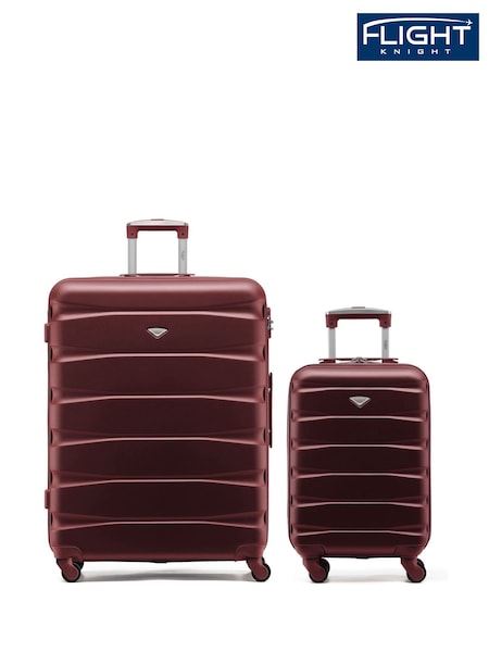 Set Of 2 Large Check-In & Small Carry-On Hardcase Travel Suitcase (965757) | £110