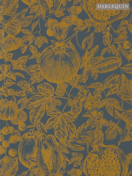 Harlequin Gold Melograno 10.05M Wallpaper (968461) | £102