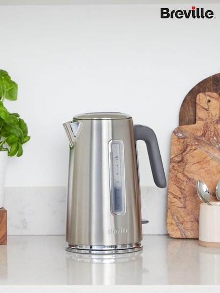 Breville Silver Outline Stainless Steel Electric Kettle (968959) | £75