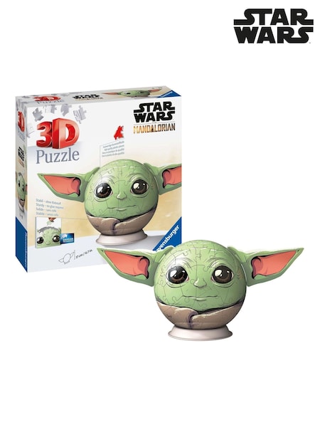 Star Wars Grogu with Ears 3D Puzzle Ball 72 Piece Jigsaw (969545) | £18