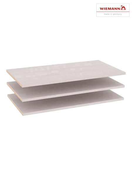 Wiemann White Additional Wardrobe Internal 3 Shelf Set 96.5cm (970193) | £50