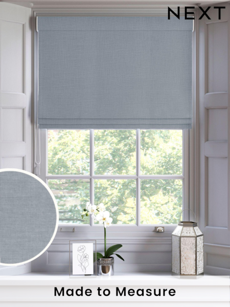 Blue Nikki Made To Measure Roman Blind (970367) | £84