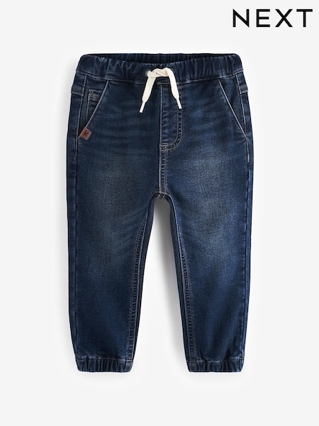 Dark Blue Joggers Jeans With Comfort Stretch (3mths-7yrs) (970973) | £11 - £13