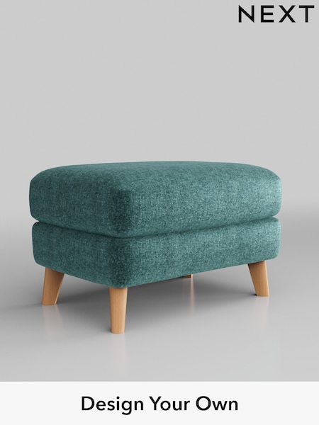Plush Chenille/Dark Teal Green Conway Relaxed Sit (971330) | £425