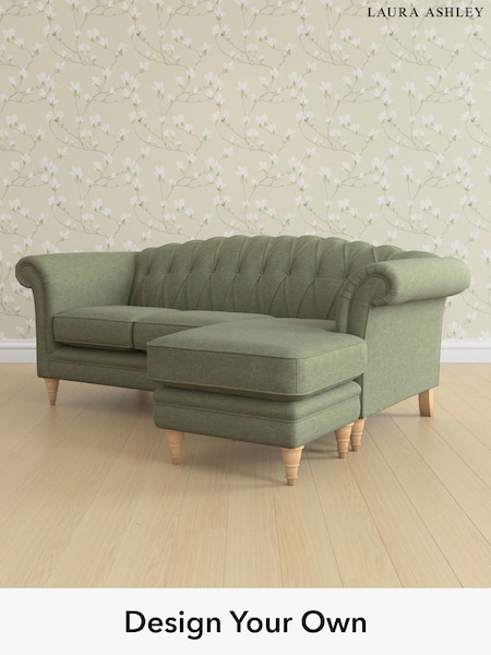 Harley/Moss Green Gloucester Button Back By Laura Ashley (971395) | £2,100