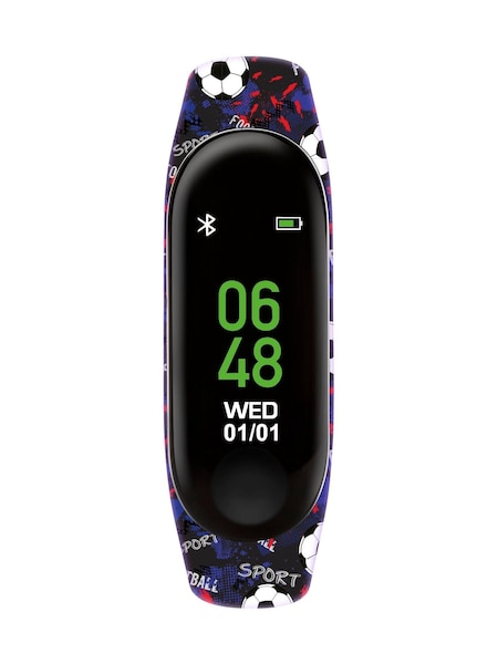 Peers Hardy Tikkers Series 1 Printed Football Silicone Strap Black Smart Watch (971402) | £20