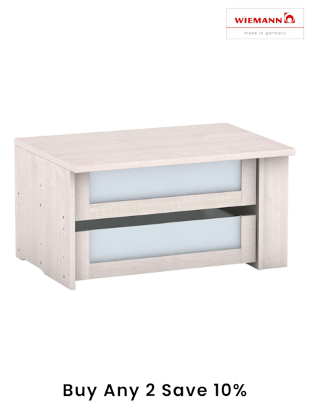 Wiemann White Additonal Wardrobe Internal 2 Drawer Set 96.5cm (971819) | £295