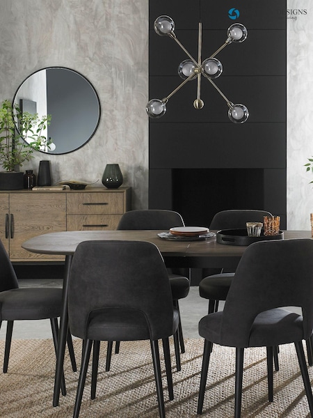 Bentley Designs Natural Vintage Weathered Oak 6 to 8 Extending Dining Table (972746) | £500