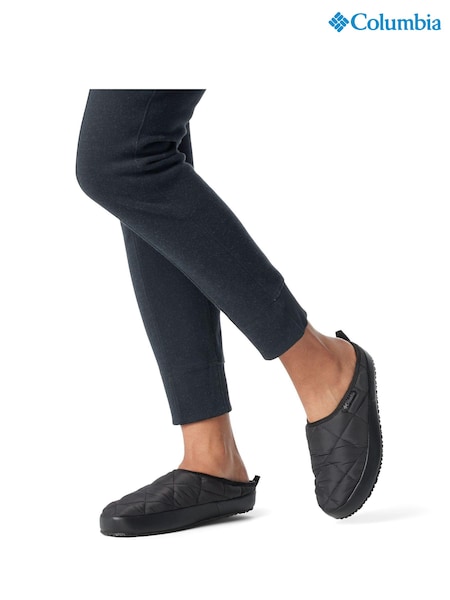 Columbia Women's Omniheat Lazy Bend Quilted Black Slippers (972764) | £55