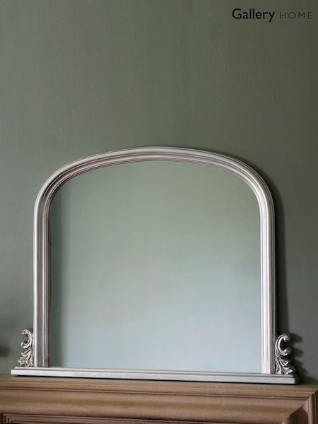 Gallery Home Silver Thornby Art Deco Mirror (973849) | £155