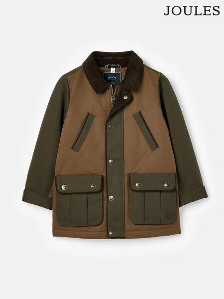 Joules Langton Brown Dry Wax Jacket (974649) | £18 - £19