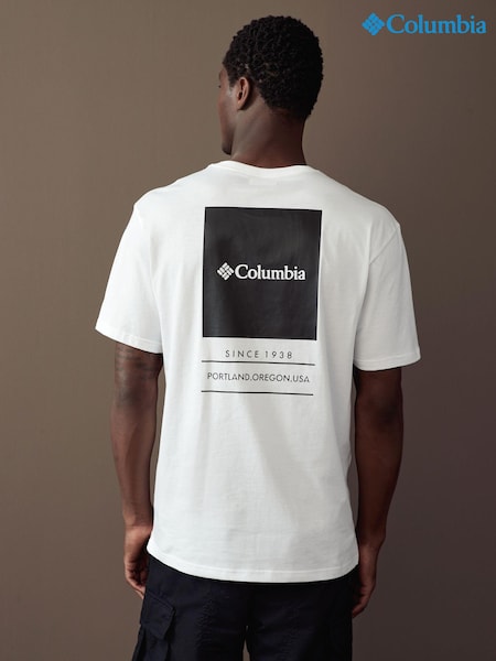 Columbia Mens Barton Springs Back Print 100% Cotton T-Shirt (975151) | £27