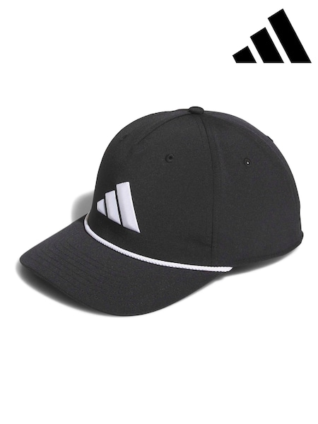 Black - Regular Adidas Golf Tour 5 Panel Hat