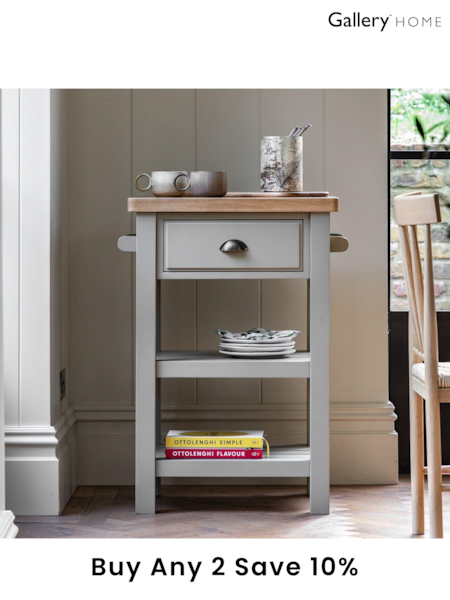 Gallery Home Prairie Cream Leroy Butchers Block (980130) | £490