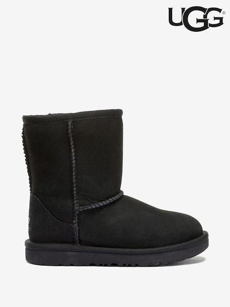UGG Black Kids Classic Short Boots (981088) | £0
