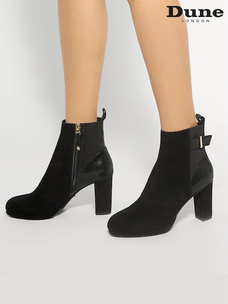 Black - Dune London Olens Ankle Boots